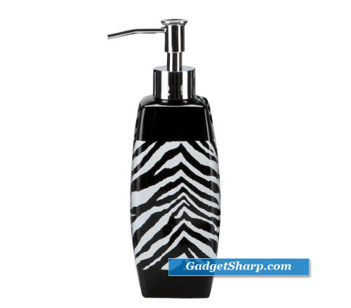 Zebra Lotion Pump