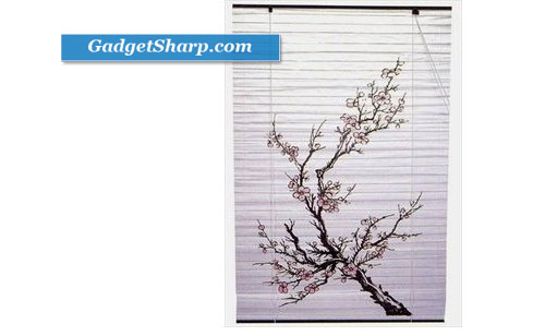 Japanese Shoji Window Blind Plum Blossom