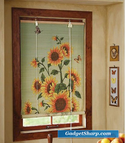 Sunflower Bamboo Shade Blinds