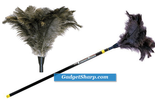 Mr. Long Arm 741 Ostrich Feather Duster with 3 to 6 Foot Extension Pole