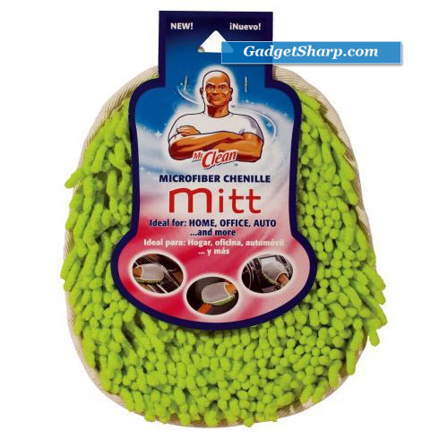 Microfiber Chenille Cleaning Mitts
