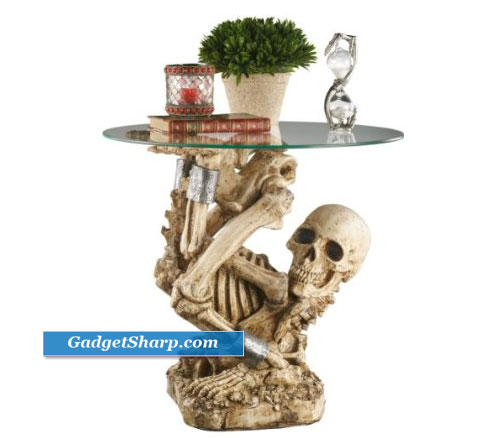 The Contortionist Skeleton Side Table