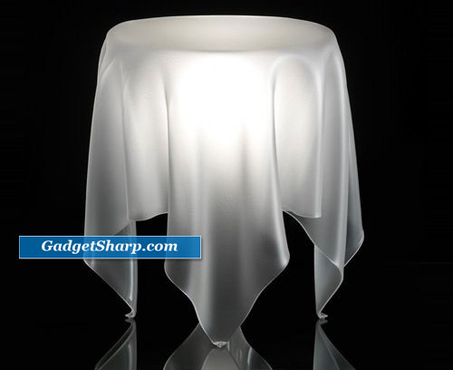 Essey Illusion Ice/White Side Table