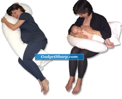 Snoozer Full Body Pillow Hypoallergenic Synthetic Fiber Filler