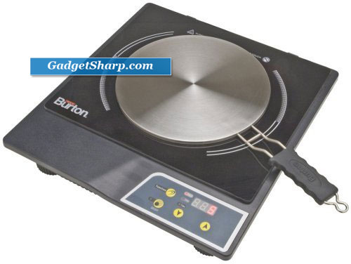 Portable Induction Cooktop Stove and Interface Disk Combination Set