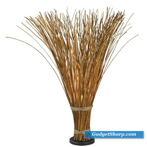 Sheaf Floor Lamp, Natural Reed