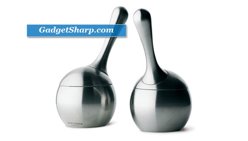 Georg Jensen Twist Salt & Pepper Mill Set