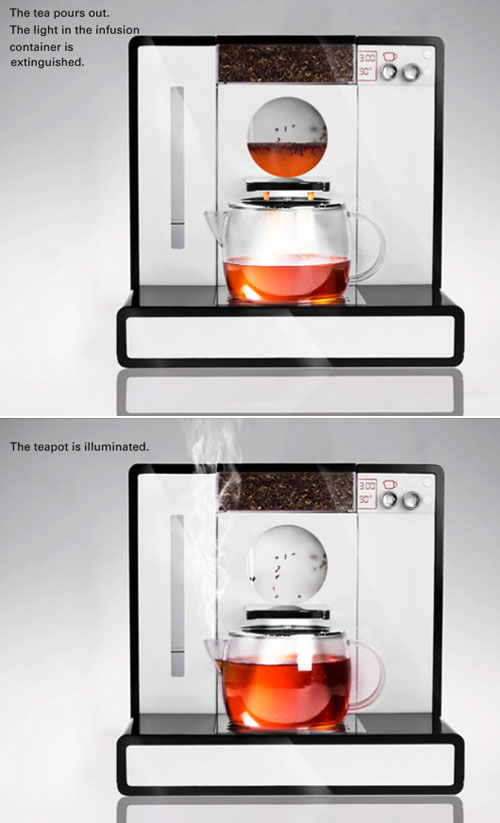 Tesera Teemachine: Super-Sleek Automated Tea Brewers