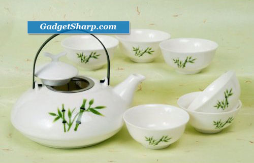 Bamboo Tea Set