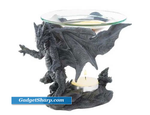 Midnight Dragon Oil Warmer