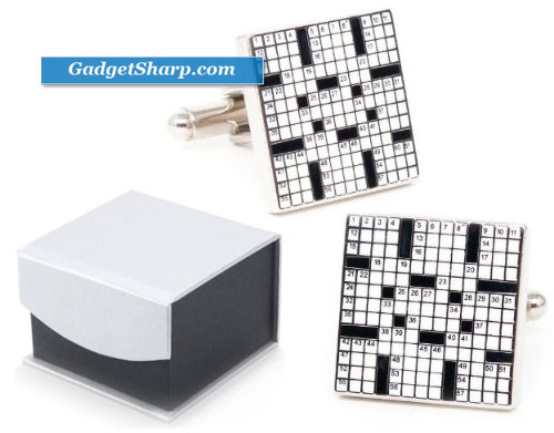 Crossword Puzzle Game Cufflinks Cuff