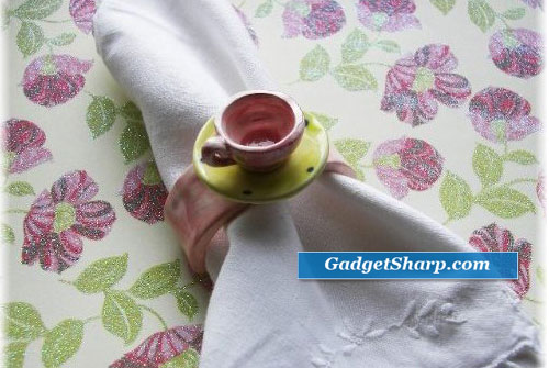 Teacup Napkin Rings