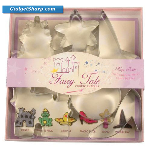 Fox Run Fairy Tale Cookie Cutter Set