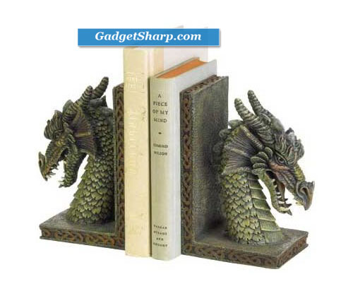 Fierce Dragon Bookends