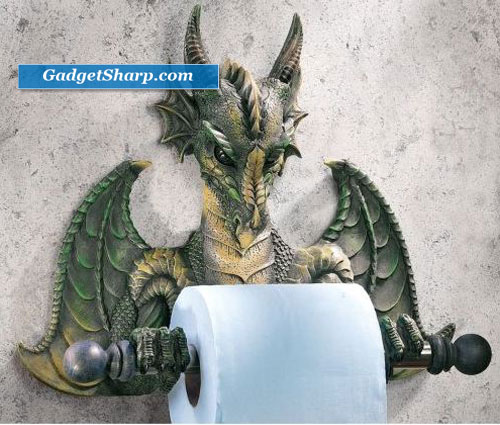 Bath Tissue Tyrant: Commode Dragon