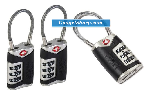 Lewis N. Clark TSA Sentry Cable Lock - 2 Pack