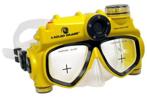 Liquid Image Explorer Series 5.0MP Underwater Digital Camera Mask