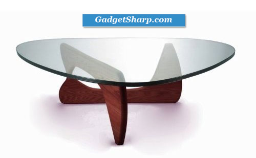 Kirch GEF-222 WALNUT Noguchi Tribeca Coffee Table