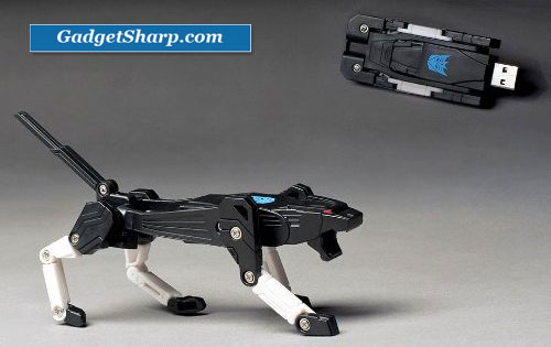 Transformer USB Flash Memory Drive 4GB