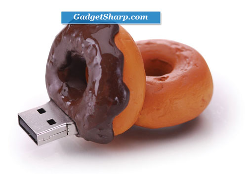 2GB Chocolate Donut USB Drive