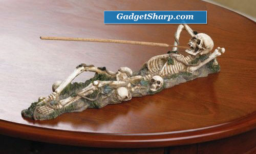 Skeleton Incense Burner Holder