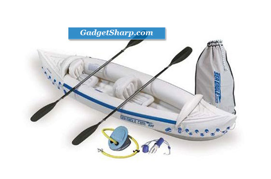 Sea Eagle 330 Inflatable Kayak with Deluxe Package