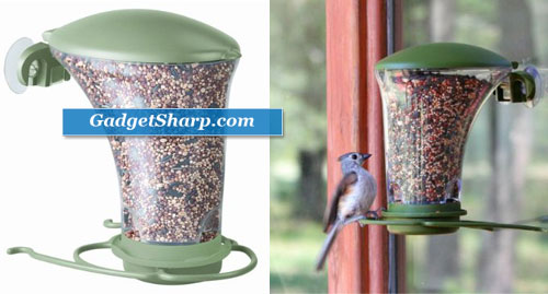 Dine Around Window Bird Feeder