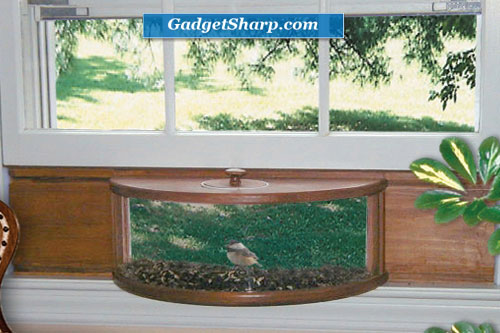 Coveside Panoramic In-house Window Bird Feeder