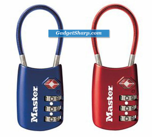 TSA Accepted Cable Luggage Lock