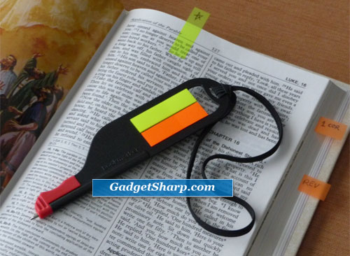 Bookmarker Flag Pen And Bookmark