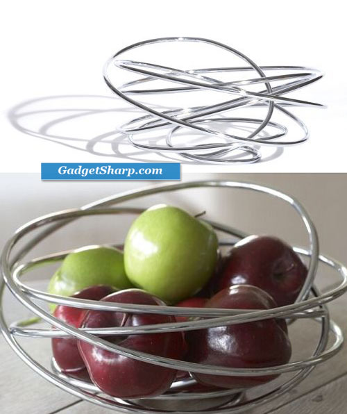 Fruit Bowl, Chrome Steel