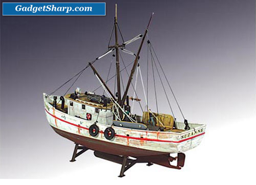 Lindberg 1/60 Scale Shrimp Boat