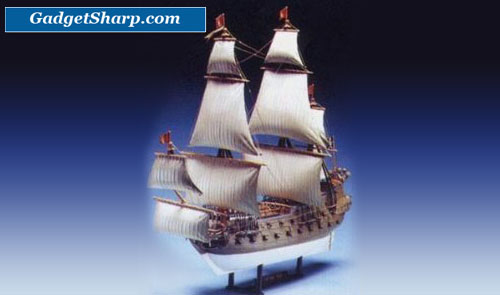 1/130 scale Captain Kidd Pirate Ship