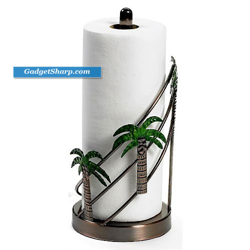 Palm Tree Paper Towel Holder