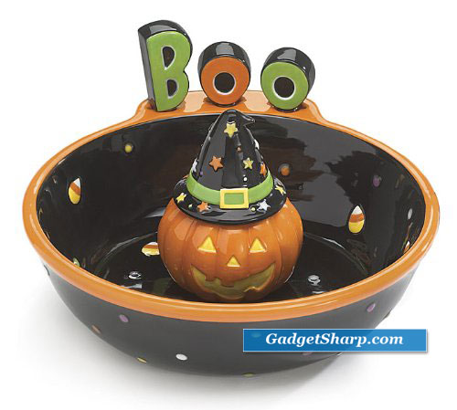 Halloween Jack-O-Lantern Chip and Dip Set Great for Halloween Party