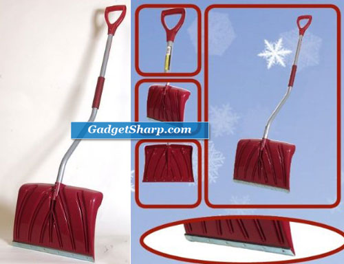 Snow shovel, snow thrower, snow pusher, ice scraper