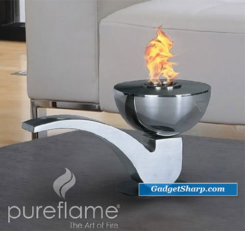 8 Cool Tabletop Fireplaces