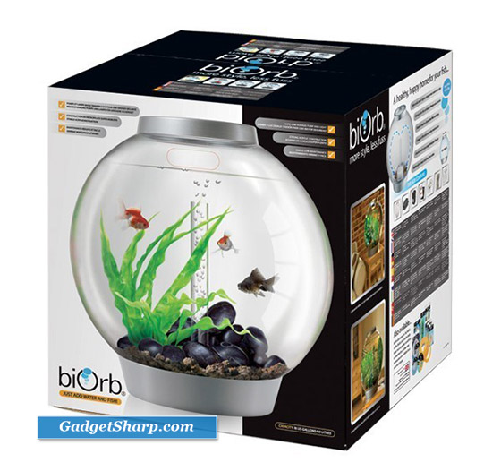 biOrb Aquarium: a Combination of traditional fish bowl and Hi-Tech aquarium